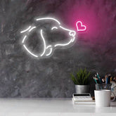 Dog neon sign - Dog decor for dog room - Dog decorations - Dog lover gift - Dog ornament - Dog home lamp - Neon light - BBD GIFTS